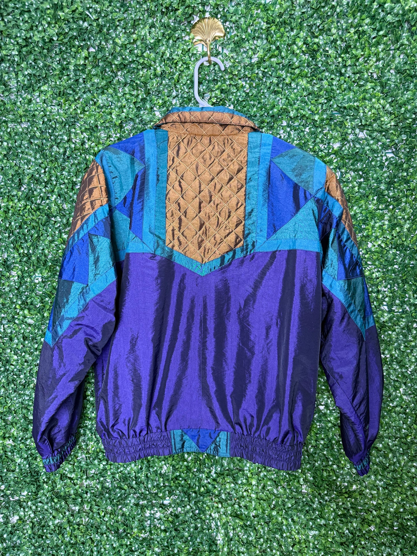 Active Stuff Vintage Blue & Purple Windbreaker