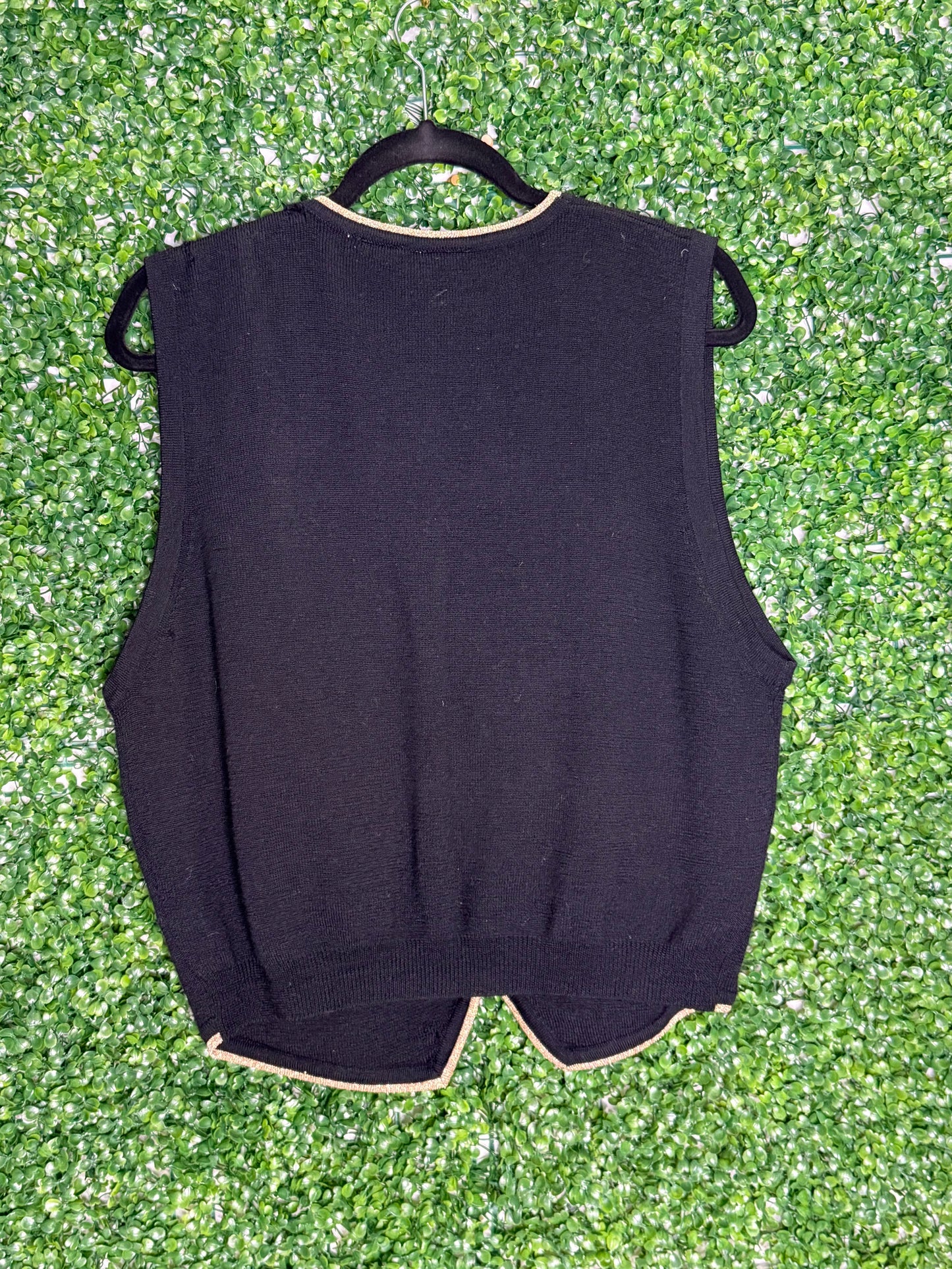 Vintage Disney Store Mickey & Minnie Celebration Sweater Vest