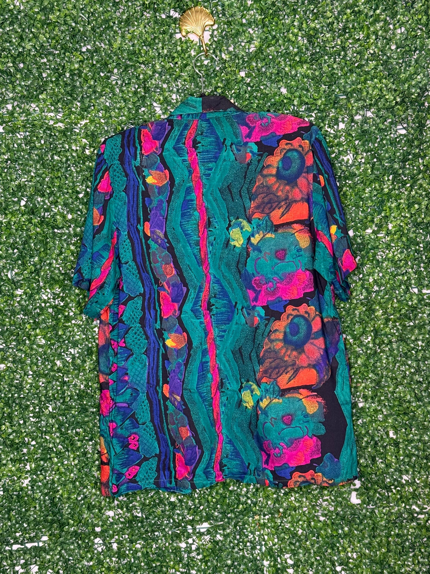 First Class Vintage patterned multicolored short duster