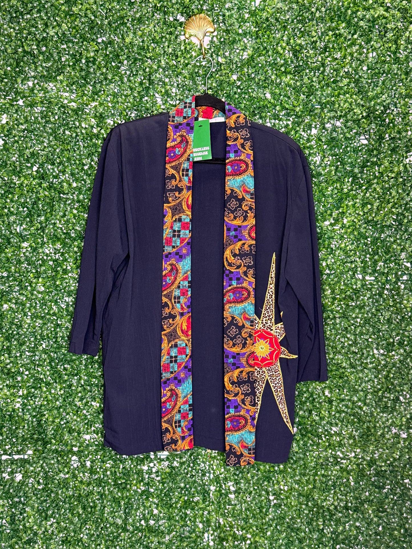 Adam Tala Embroidered Duster