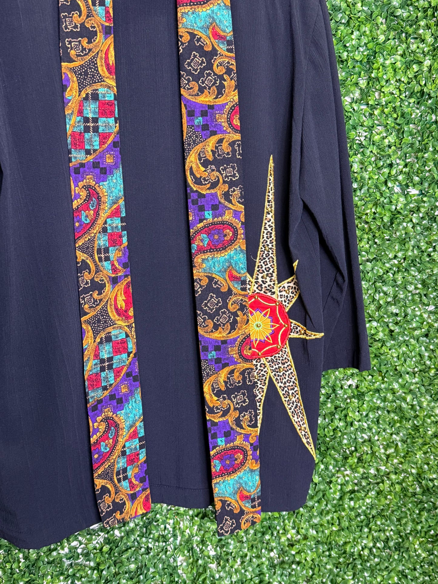Adam Tala Embroidered Duster