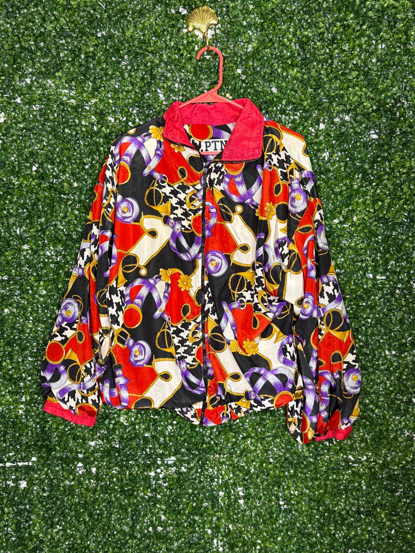 PTNY Vintage Silk Like Windbreaker