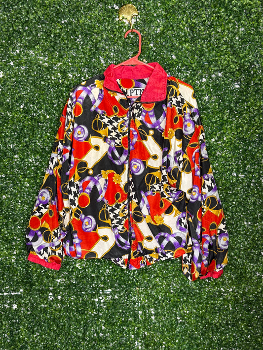 PTNY Vintage Silk Like Windbreaker