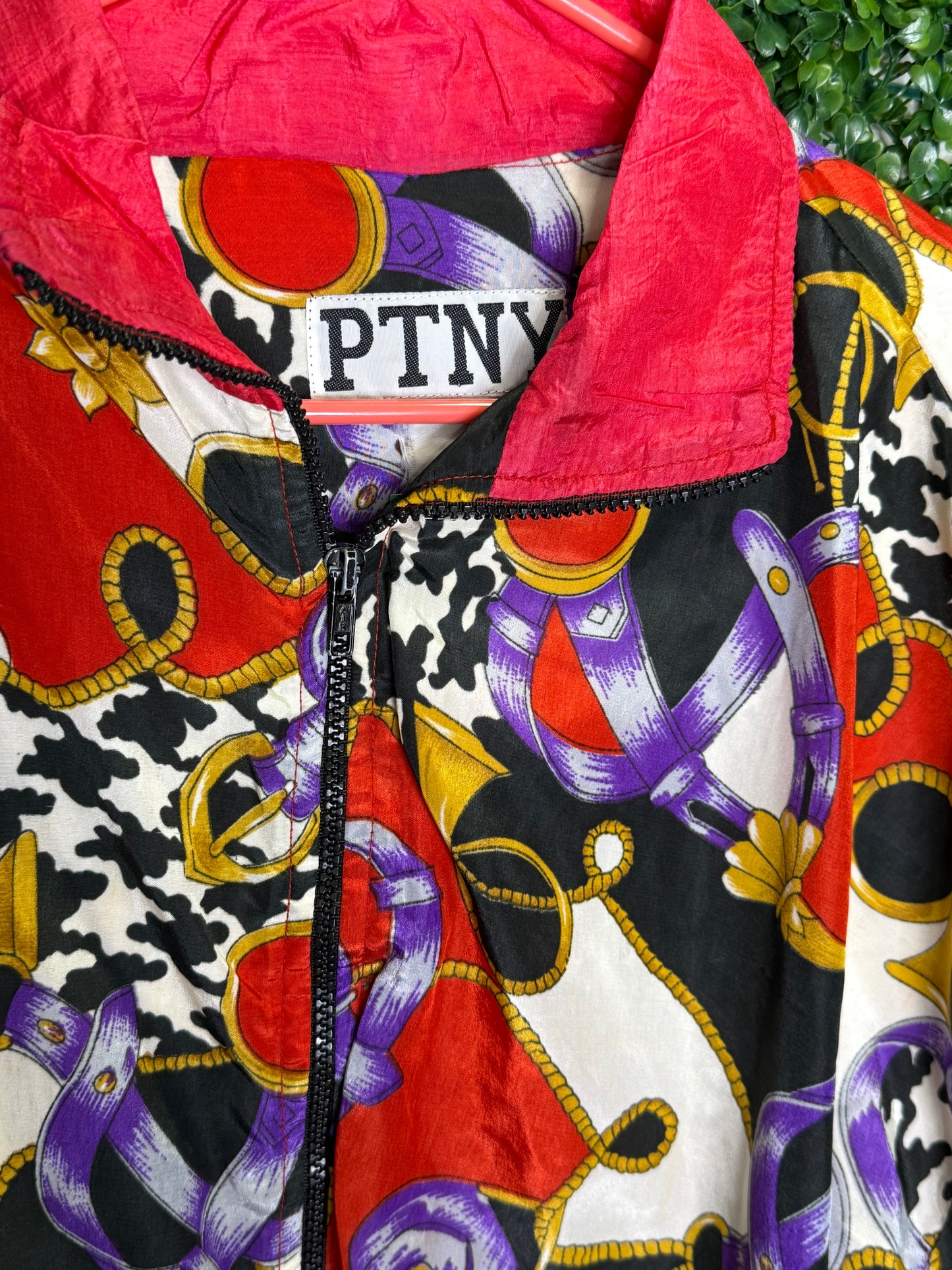 PTNY Vintage Silk Like Windbreaker