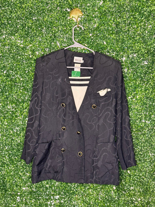 Leslie Fay Duster with Bib
