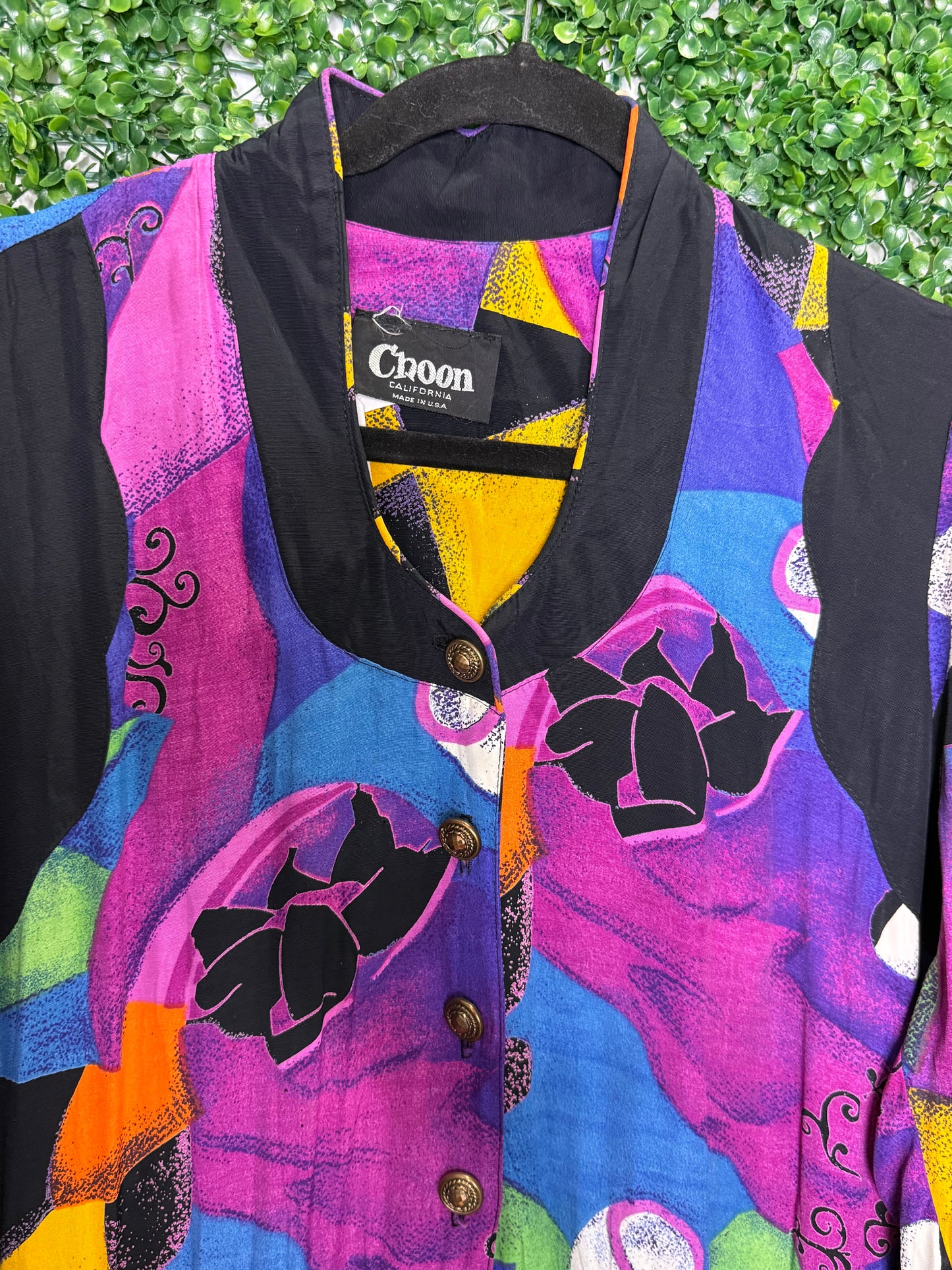 Choon Vintage Patterned Dress