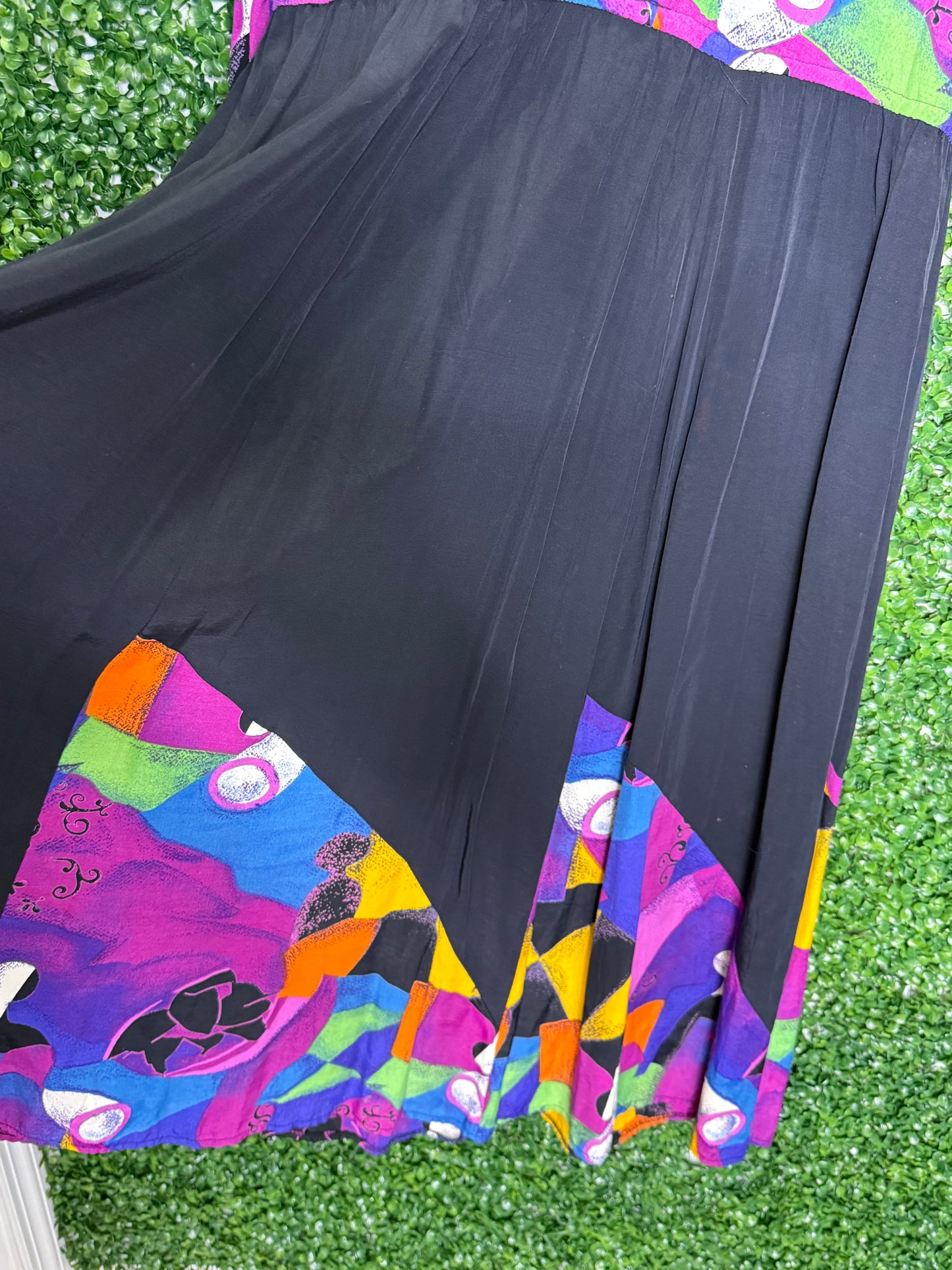 Choon Vintage Patterned Dress