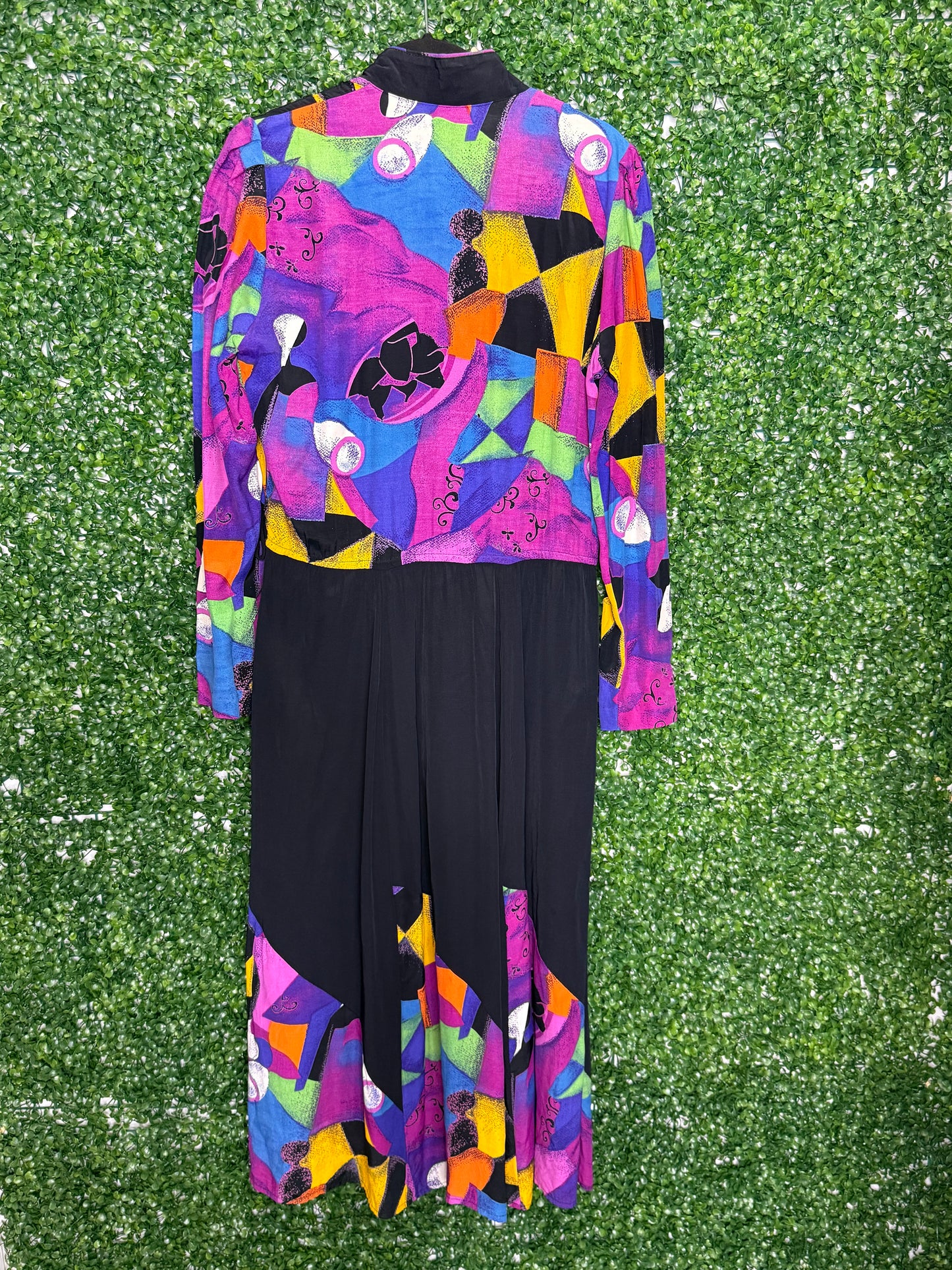 Choon Vintage Patterned Dress