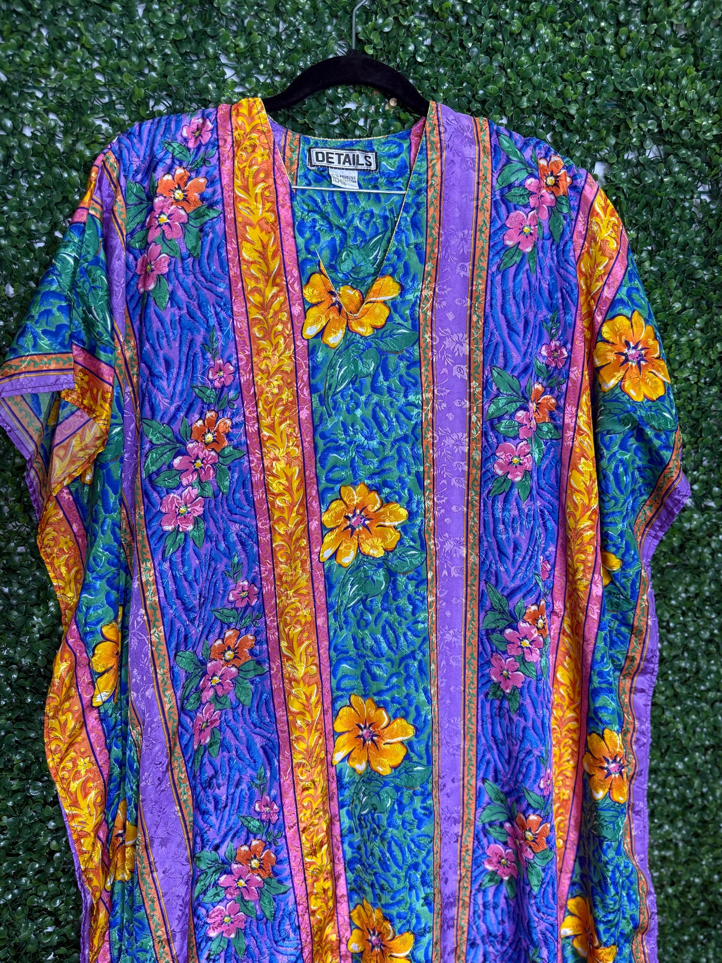 Details Floral Striped Vintage MuMu