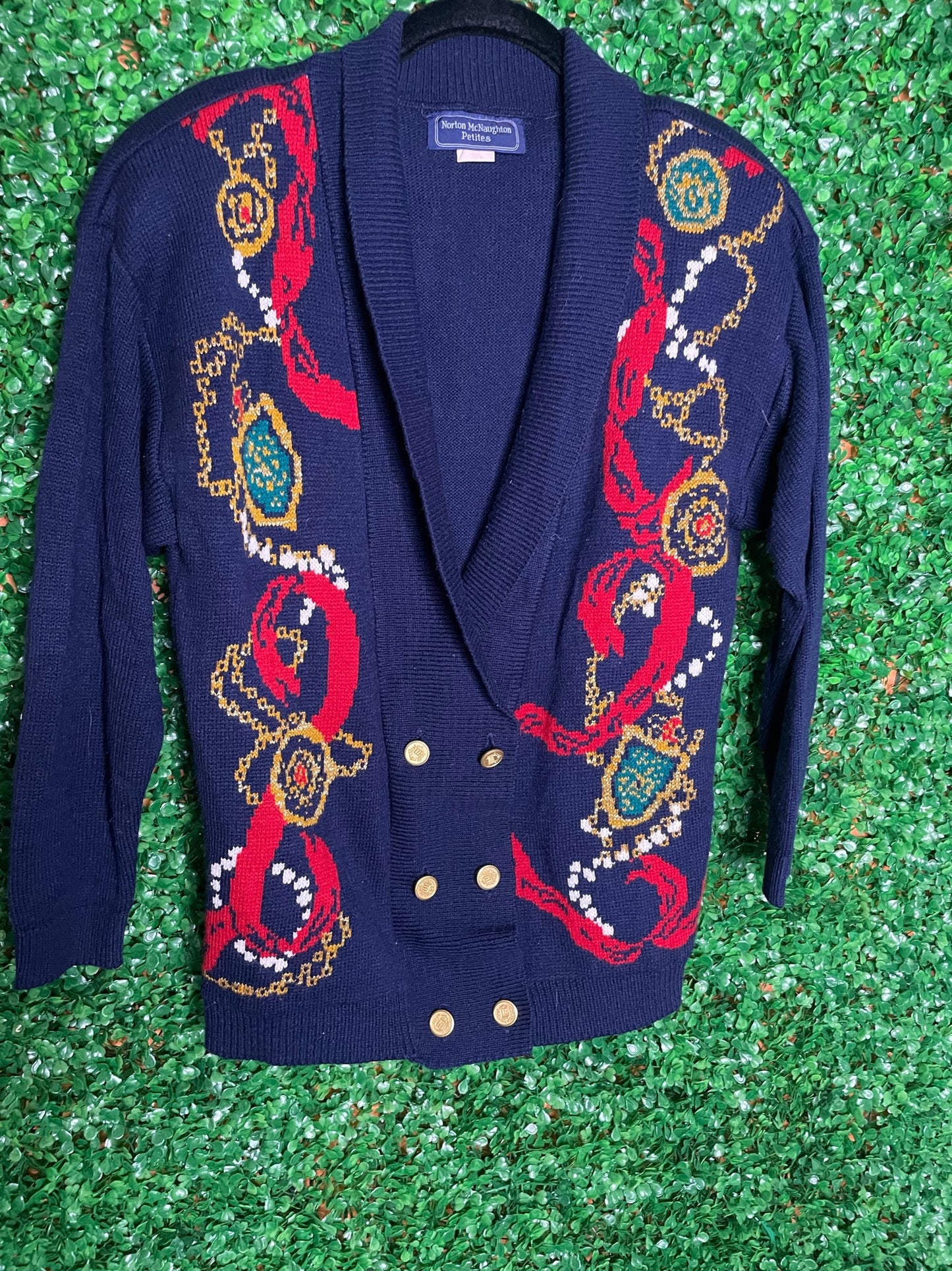 Norton McNaughton Petites Vintage Cardigan