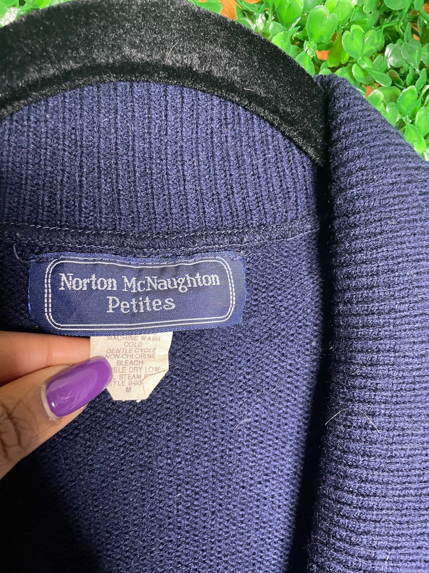 Norton McNaughton Petites Vintage Cardigan