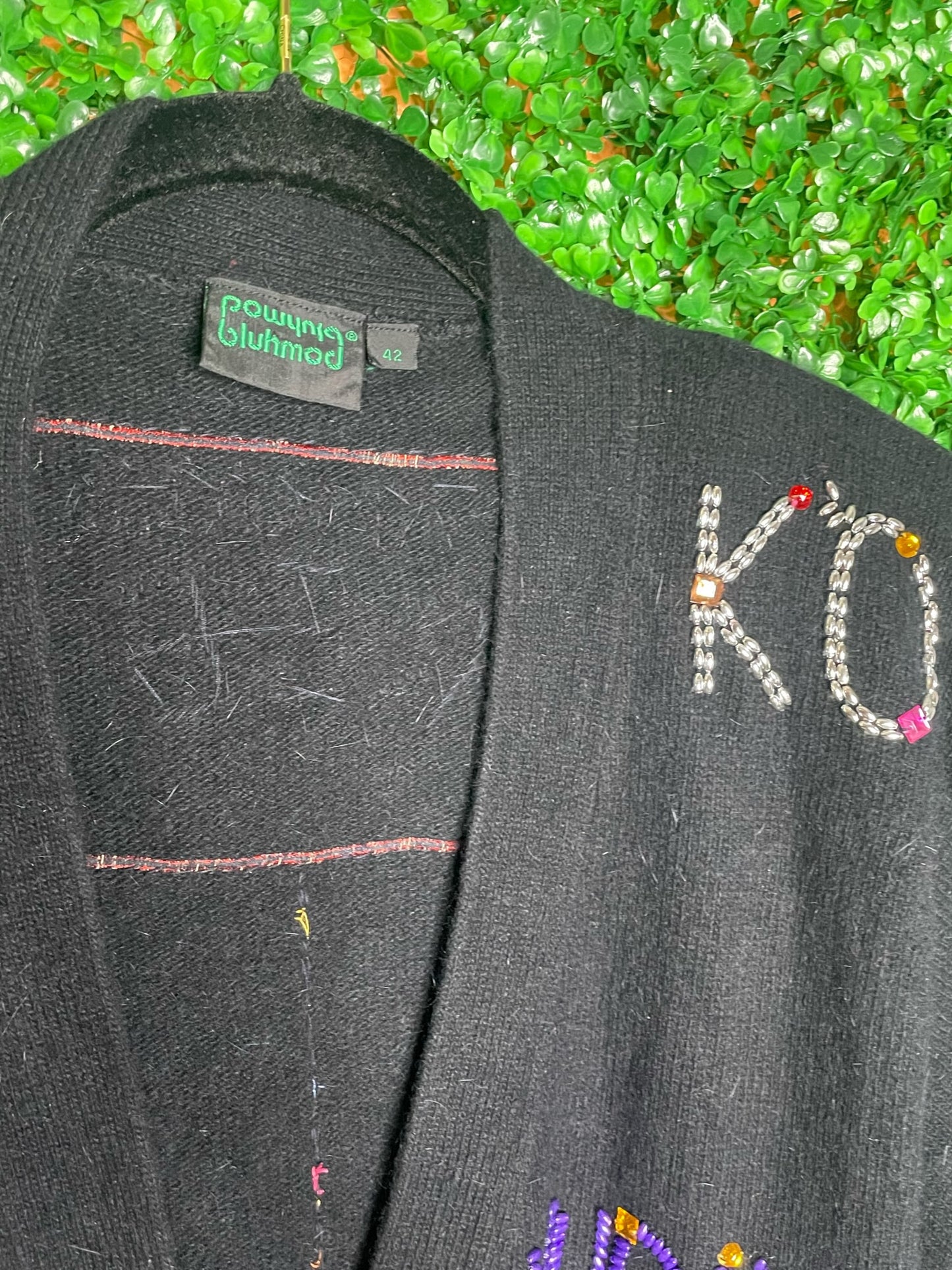 Powyniq bluhmod Branded Famous Cities Vintage Cardigan