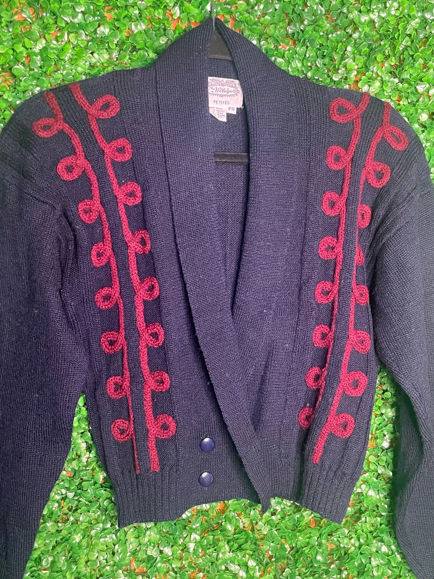The Village Petites Cropped Cardigan