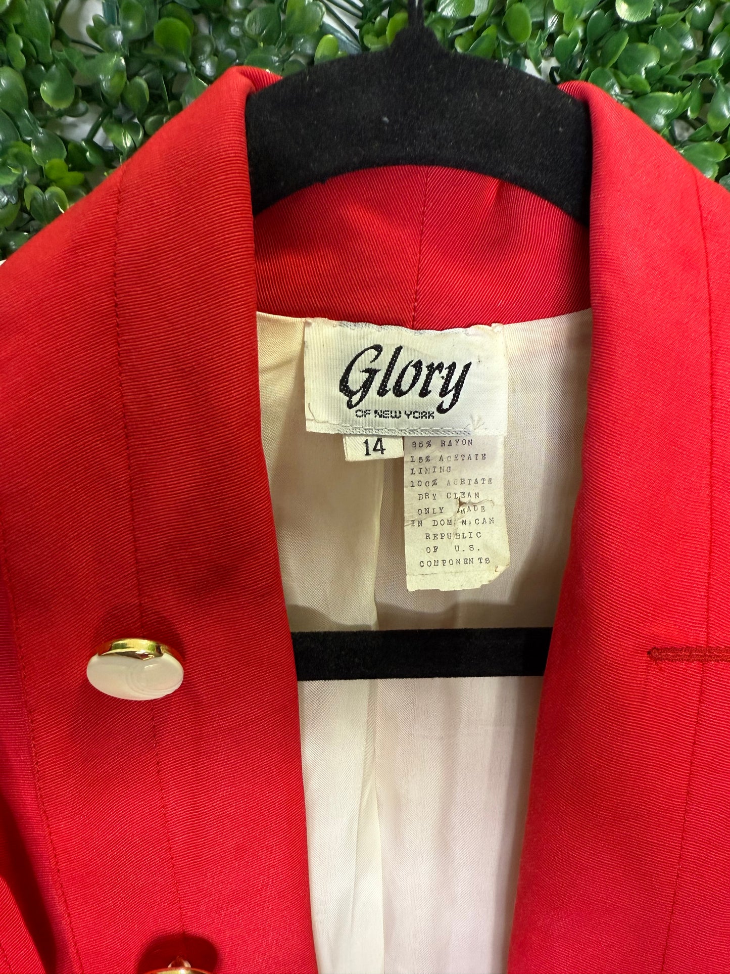 Vintage Glory of NY Pink Duster Top