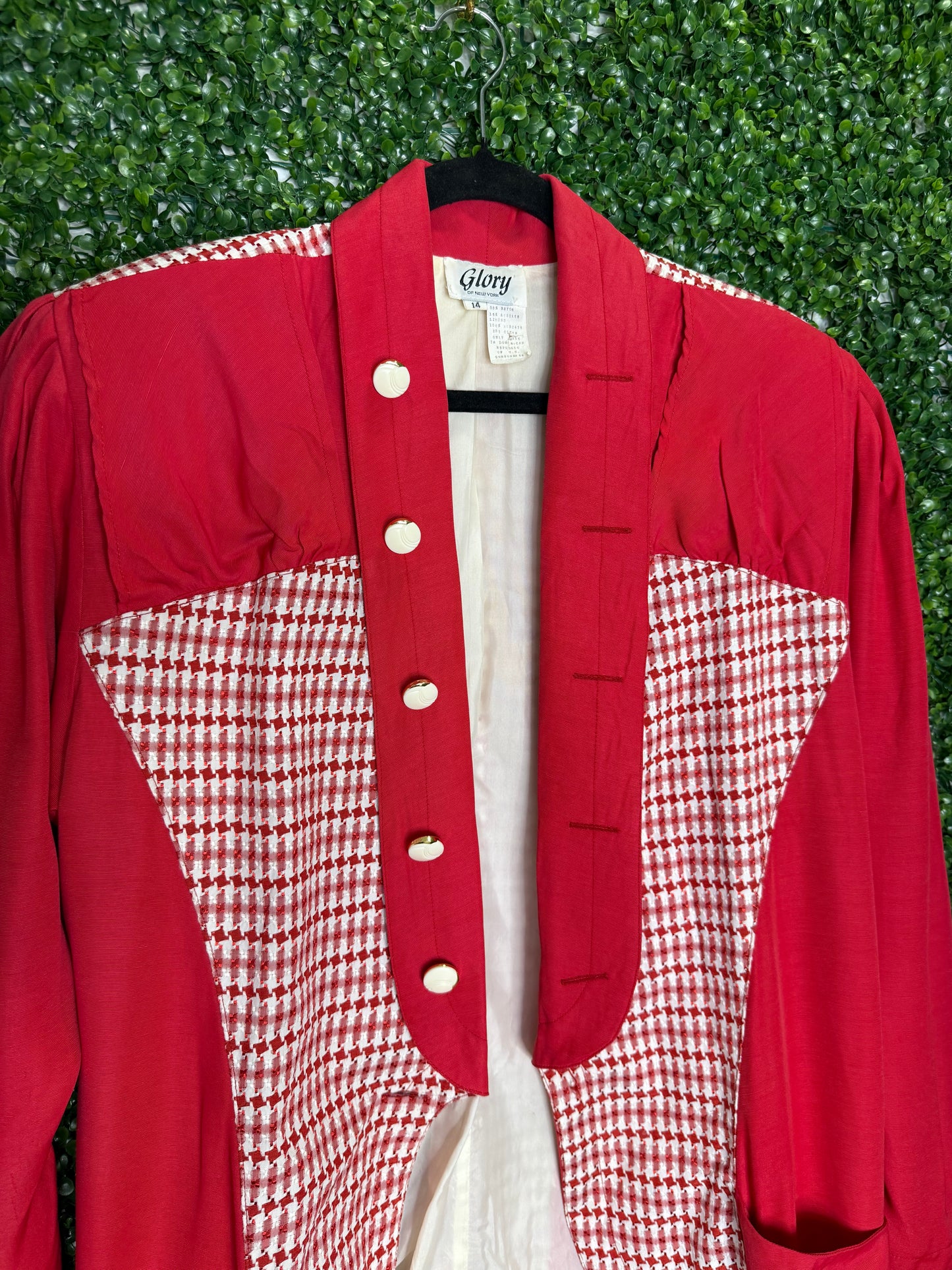Vintage Glory of NY Pink Duster Top